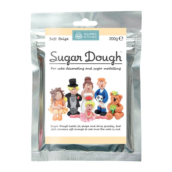Squires Kitchen 200g Soft Beige Sugar Dough